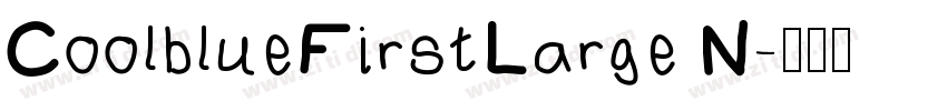 CoolblueFirstLarge N字体转换